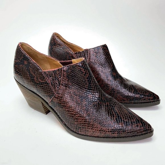 Lucky Brand | Leather Tabea Ankle Booties | NWOT - Picture 2 of 5